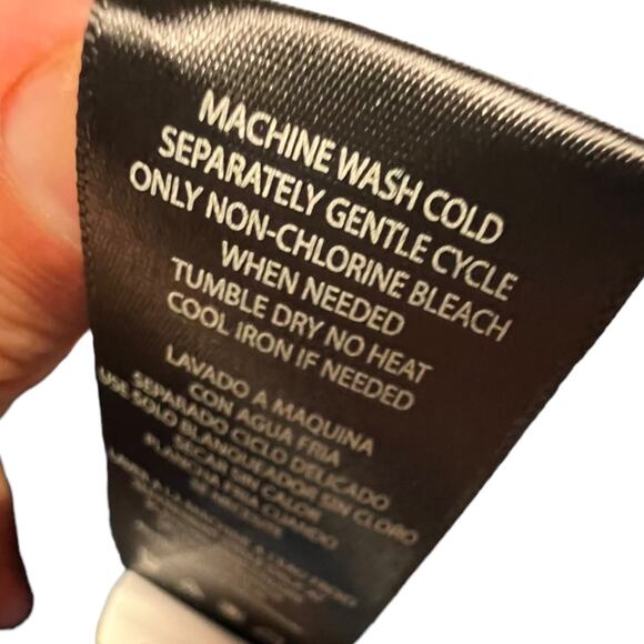 Edyson Blue Suede Jacket Overlay – Soft Faux Suede, Size Medium - Picture 10 of 11